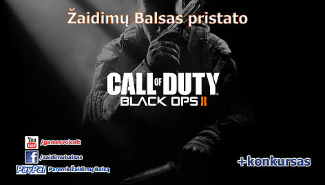 Žaidimų Balsas pristato Call Of Duty Black Ops II