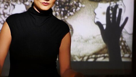 Smėlio menininkė Jurgita Minderytė 
