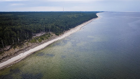 Olando kepurė drono akimis