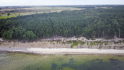 Olando kepurė drono akimis