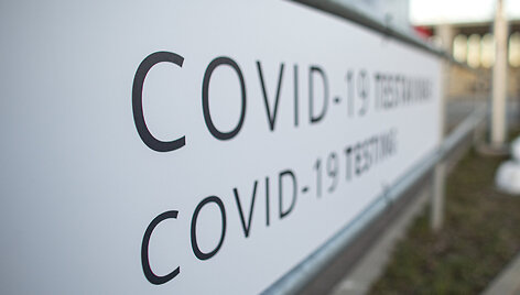 Covid-19 patikros punktas Vilniaus oro uoste