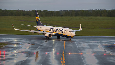 Grįžo „Ryanair“ lėktuvas iš Minsko