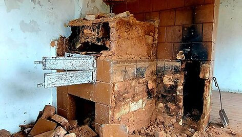 Judita atnaujino seną kamarą ir močiutės daiktus 