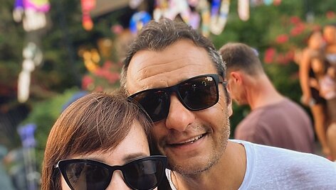 Ieva kartu su vyru Montreux kasmetiniame didžiausiame &scaron;alyje džiazo festivalyje