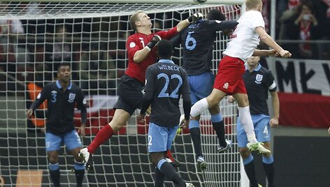 Lenkija namie sužaidė 1:1 su Anglija