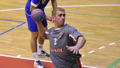 Lietuvos rankinio čempionate sostinės &bdquo;&Scaron;viesa VHC&ldquo; įveikė &Scaron;alčininkų &bdquo;Sokol&ldquo; 38:28