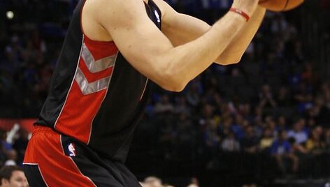 Jono Valančiūno vedama &bdquo;Toronto Raptors&ldquo; nusileido &bdquo;Oklahoma Thunder&ldquo; ekipai 88:108