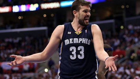 „Memphis Grizzlies“ žaidėjas Marcas Gasolis.