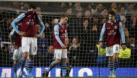 &bdquo;Aston Villa&ldquo; pralaimėjo 0:8.