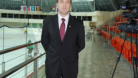 Vyriausias HC &bdquo;Balticos&ldquo; treneris Aigaras Ciprusas
