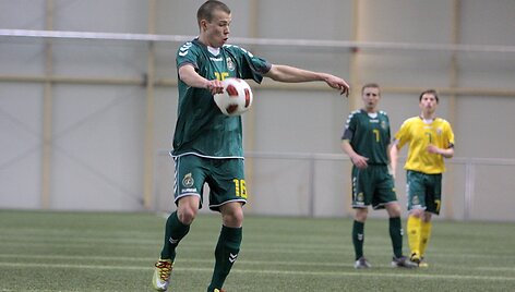  U-21 rinktinės gynėjas Vilmantas Bagdanavičius