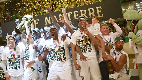 &bdquo;Nanterre&ldquo; krep&scaron;inio klubas tapo Prancūzijos čempionu.