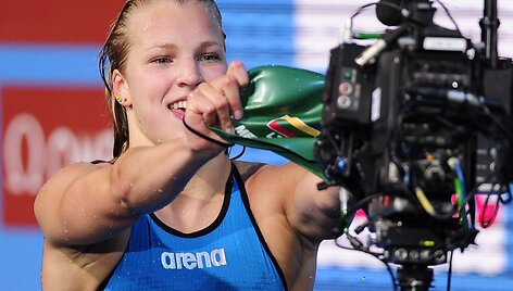 Rūta Meilutytė - pasaulio plaukimo čempionė