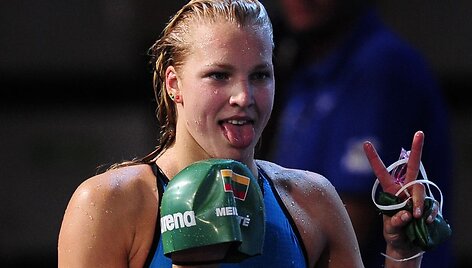 Rūta Meilutytė - pasaulio plaukimo čempionė