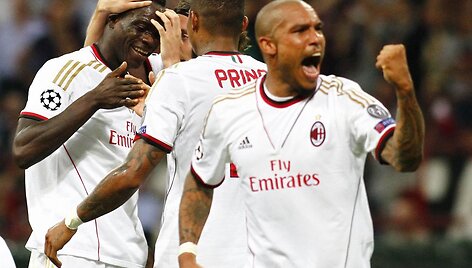 "Milan" futbolo klubas prasimu&scaron;ė į Čempionų lyga