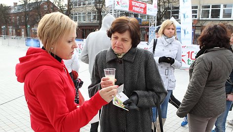 10 kilometrų bėgimo Alytuje nugalėtojais tapo Aurimas Skinulis ir Vaida Žūsinaitė