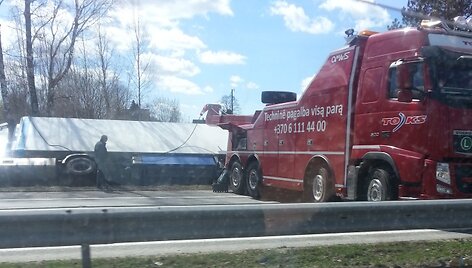 Avarija Elektrėnų savivaldybėje