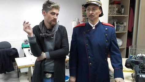 &Scaron;arūnas Banevičius (kairėje)