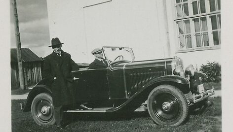 A.Galdikas su P.Galaune, apie 1936 m.