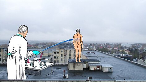 Gabrielės Gervickaitės fotokoliažas