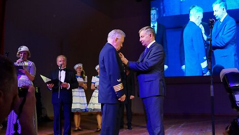 Jūrų kapitonų klubo narys Antanas Sigitas &Scaron;ileris