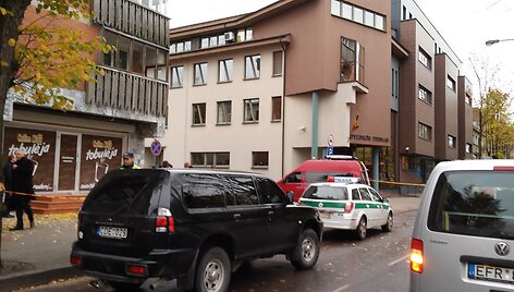 Specialiąsias tarnybas ant kojų sukėlė prane&scaron;imas apie bombą &scaron;alia Klaipėdos apylinkės teismo