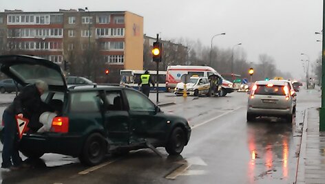 Avarijos vietoje