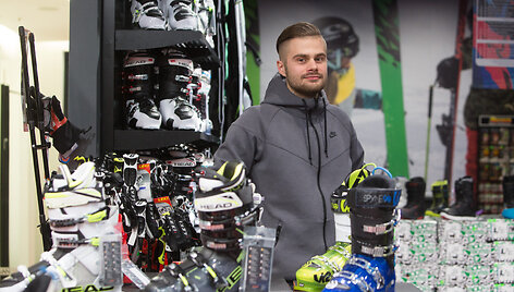 Žiemos sporto inventorius / "Sportland" / J.Kalinsko nuotr.