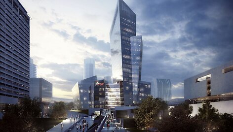 &bdquo;Studio Libeskind&ldquo; sukurto &bdquo;k18B&rdquo; projekto vizualizacijos