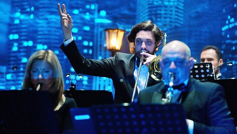 Koncerto &bdquo;Gražiausia filmų muzika&ldquo; akimirka