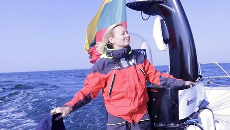 &bdquo;Ambersail 2&ldquo; įgulos treniruotė Baltijos jūroje