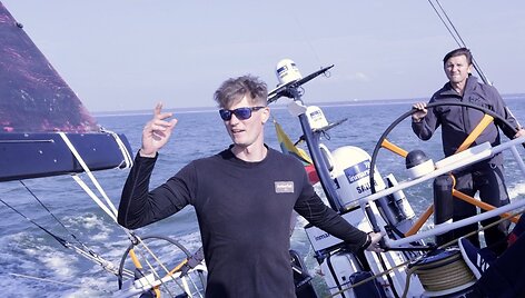 &bdquo;Ambersail 2&ldquo; įgulos treniruotė Baltijos jūroje