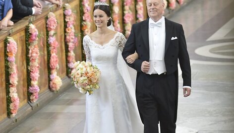 Sofia Hellqvist su tėvu Eriku Hellqvistu