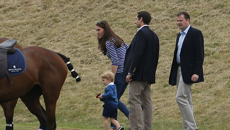 Kate Middleton ir princas George'as