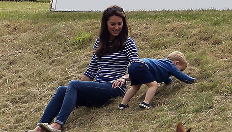 Kate Middleton ir princas George'as