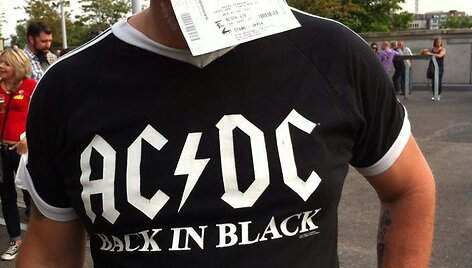 AC/DC koncertas Dubline