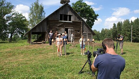 Projekto &bdquo;Lauku sēta&ldquo; akimirka