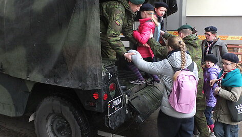 Atvirų durų dieną Lietuvos karo akademijoje