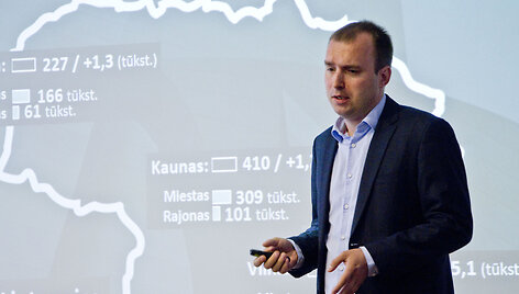Registrų centro duomenų analitikos vadovas Paulius Rudzkis