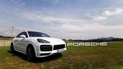 Porsche Cayenne Coupe pristatymas