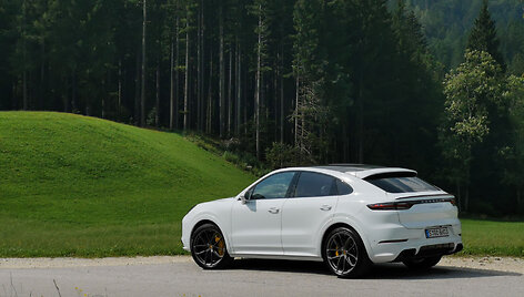 Porsche Cayenne Coupe pristatymas
