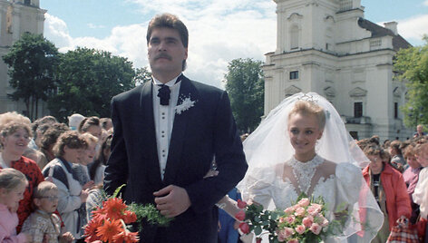 Arvydo Sabonio ir Ingridos Mikelionytės vestuvės