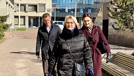 Opozicijos partijų lyderių spaudos konferencija