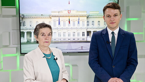 Politologė Virginija Būdienė ir Politologas Linas Kojala