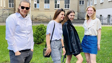Abiturientai po anglų kalbos egzamino