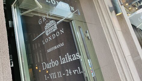 &bdquo;Griil London&ldquo; restoranas Vokiečių gatvėje