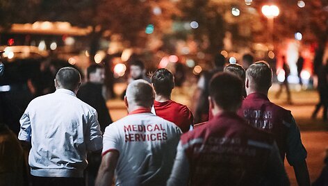 Baltarusijos fotografai dalinasi vaizdais i&scaron; protestų jų &scaron;alyje