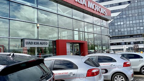 Kia automobilių salonas Vilniuje