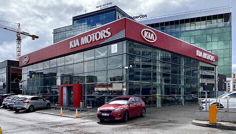 Kia automobilių salonas Vilniuje