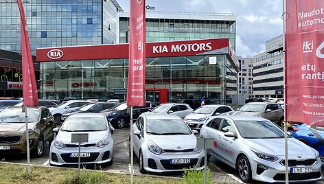 Kia automobilių salonas Vilniuje
